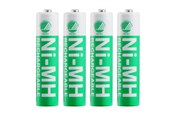 Bateria - Deltaco battery - Nordic Swan ecolabelled - 4 x AAA / HR03 - NiMH - ULT-NH1000AAA-4P