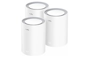 Router - Cudy BE3600 Gigabit Mesh Wi-Fi 7 System (3-Pack) - Mesh router 802.11a/b/g/n/ac/ax/be (Wi-Fi 7) - M3600(3-Pack)