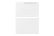 Tablet - pokrowce i etui - Samsung Galaxy Tab S10 FE+ Smart Book Cover - White - EF-BX620PWEGWW