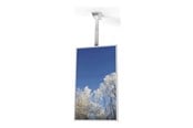 Uchwyty scienne, uchwyty AV i meble AV - HI-ND mounting kit - portrait - for digital signage LCD panel - white - Max - recommended for 50" - CC5012-5201-01