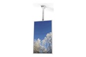 Uchwyty ścienne, uchwyty AV i meble AV - HI-ND mounting kit - portrait - for digital signage LCD panel - white - Max - recommended for 55" - CC5500-5201-01