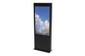 Uchwyty ścienne, uchwyty AV i meble AV - HI-ND Single Totem Exclusive stand - portrait - for flat panel - black - Max - recommended for 65" - ST6500-5001-02