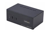 Przełącznik KVM - StarTech.com 2-Port Dual-Monitor DisplayPort en HDMI KVM Switch 4K 60Hz - KVM / audio / USB switch - 2 ports - TAA Compliant - P2ADDH462-KVM-SWITCH