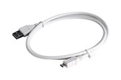 Kabel USB - Gembird Cablexpert - USB cable - Micro-USB Type B to USB - 1 m - CCP-MUSB2-AMBM-W-1M