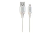Kabel USB - Gembird Cablexpert Premium - USB cable - Micro-USB Type B to USB - 2 m - CC-USB2B-AMmBM-2M-BW2