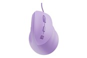 Myszka - Natec CRAKE 2 PRO - vertical mouse - USB - purple - Vertical mouse - Optyczny - 6 - Fiolet - NMY-2274