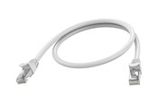 Kabel sieciowy - Vision network cable - 50 cm - white - Biały - 0.5m - TC 0.5MCAT6A