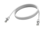 Kabel sieciowy - Vision network cable - 2 m - white - Biały - 2m - TC 2MCAT6A