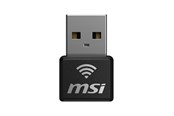 Adapter Sieciowy (karta sieciowa, serwer druku, itp.) - MSI AX1800 Nano WiFi 6 USB Adapter - GUAX18N