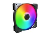 Wentylator obudowy - Montech HP140 ARGB PWM Black - Wentylator obudowy - 140mm - Czarny ze światłem RGB - 30 dBA - HP140 ARGB PWM (B)
