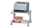 Uchwyty ścienne, uchwyty AV i meble AV - Roline cart - for printer - light grey white - Max 30 kg - recommended for - 17.01.1085
