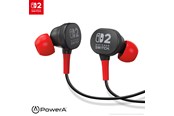 Akcesoria dla graczy - PowerA Wired Earbuds for Nintendo Switch 2- Black - NSHS0531-01
