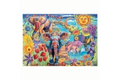Puzzle - Clementoni Jigsaw Puzzle Artwork Elephants Carnival 500pcs. Podłoga - 35572