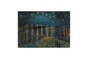 Puzzle - Clementoni Jigsaw Puzzle Artworks Starry Night over the Rhone 1000 pcs. Podłoga - 37089