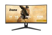 Monitor - 34" iiyama G-MASTER Gold Phoenix - 3440x1440 (UWQHD) - 240Hz - VA - KVM switch - GCB3486WQSCP-B1