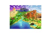 Puzzle - Ravensburger Jigsaw puzzle World Of Minecraft 1500 pcs. Podłoga - 120004332
