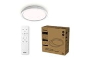 Lampy - Philips AIO Ceiling Light with Remote (Round White) – 24W Integrated LED Lamp with 3 step dimming 2-pack - 929004689002