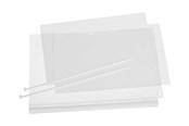 Konferencja i prezentacja - DURABLE Wodoodporna kieszeń na informację A4, opaska ściągająca - 502719
