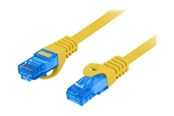Kabel sieciowy - Lanberg patch cable - 3 m - yellow RAL 1016 - Niebieski - 3m - PCF6A-10CC-0300-Y