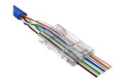 Kabel sieciowy - Lanberg network connector - Srebrny - PLS-5000EZ