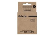 Tusz, toner i materiał eksploatacyjny - Actis KC-551BK - compatible - ink cartridge (alternative for: Canon CLI-551BK) - KC-551Bk