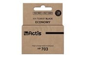 Tusz, toner i material eksploatacyjny - Actis KH-703BKR - black - compatible - ink cartridge (alternative for: HP 703 HP CD887AE) - KH-703BKR