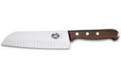 Przybory kuchenne - Victorinox Santoku Knife 17 cm (Wood) - 6.8520.17