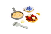 Zabawki drewniane - Bigjigs - Wooden Pancake Playset 16pcs. - 37042