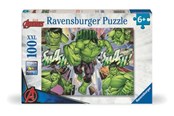 Puzzle - Ravensburger Jigsaw puzzle XXL Marvel Hulk 100 pcs. Podłoga - 12004119