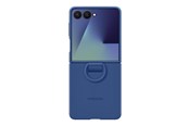 Telefon - Pokrowiec i etui - Samsung Galaxy Z Flip7 - Ring Case (Silicone) - Blue - EF-PF766TNEGWW