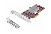 Kontroler, sterownik - StarTech.com 4-Port USB Type-C PCIe Card USB-C 10Gb 4x Controllers TAA - USB adapter - PCIe 3.0 x4 - USB-C 3.2 Gen 2 x 4 - TAA Compliant - P10Q4C-USB-CARD
