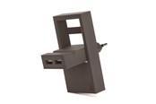 Telefon - Adapter i Ładowarka - Usbepower ROCK dual USB charger - 2-in-1 Pocket charger for optimal mobility - Taupe - ROCK_T