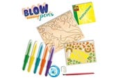 Kreatywne gry - SES Creative - Airbrush Blow Pens Dinos - 14284