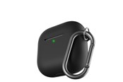 Telefon - Pokrowiec i etui - KeyBudz Elevate Series Keychain for Airpods 4th gen - Black - AP4_S8_BLK