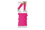 Przebranie karnawalowe - Boland - Legwarmers Basic Neon Pink - 01755