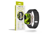 Smartwatch - akcesoria - Mobile Origin Magnetic Strap - black - Apple Watch 49mm/46mm/45mm/44mm - AWMS-01-BLK