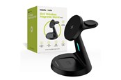Telefon - Adapter i Ladowarka - Mobile Origin 3in1 Wireless Magnetic Stand PW9 - MO-31WMS-PW9