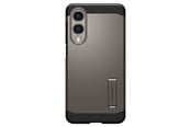 Telefon - Pokrowiec i etui - Spigen Tough Armor MagSafe - gunmetal - Samsung Galaxy S25 Edge - ACS09423