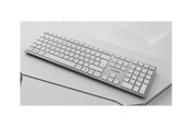 Klawiatura - Cherry DW 9100 SLIM - Zestaw klawiatura i mysz - Angielski (UK) - Biały - JD-9100GB-1