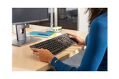 Klawiatura - Logitech MK370 Combo for Business - keyboard and mouse set - AZERTY - Belgium - graphite Input Device - Zestaw klawiatura i mysz - Belgia - Czarny - 920-012068