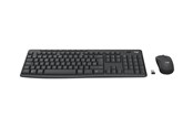 Klawiatura - Logitech MK370 Combo for Business - keyboard and mouse set - QWERTY - Spanish - graphite Input Device - Zestaw klawiatura i mysz - Hiszpański - Czarny - 920-012071