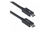 Kable FireWire, ThunderBolt  - StarTech.com 3ft (1m) Thunderbolt 5 Cable 80Gbps/120Gbps Certified - Thunderbolt cable - Thunderbolt 5 to Thunderbolt 5 - 1 m - TBLT5MM1M240W