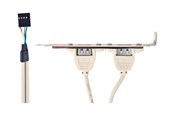 Kabel USB - Gembird CC-USB-RECEPTACLE - USB panel - 5 pin in-line to USB - 25 cm - CCUSBRECEPTACLE