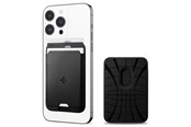 Telefon - Inne akcesoria - Spigen Valentinus Wallet Magsafe 3 card - black - AFA05760