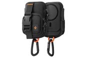 Telefon - Inne akcesoria - Spigen Portable Organizer Pouch SnapZip MagSafe - black - AFA09338