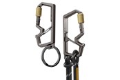 Telefon - Inne akcesoria - Spigen Carabiner With Key Ring 2nd Gen 1 Pack - gunmetal - AHP08894