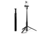 Telefon - Inne akcesoria - Spigen Tripod Selfie Stick MagSafe Auto-Open - black - AMP09336