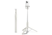 Telefon - Inne akcesoria - Spigen Tripod Selfie Stick MagSafe Auto-Open - dune beige - AMP09337
