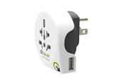 Kable - rózne - Q2Power USA to Europe - power connector adaptor - NEMA 5-15 to CEE 7/4 - EU->USA - W2US-USB