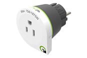 Kable - rózne - Q2Power USA to Europe - power connector adaptor - NEMA 5-15 to CEE 7/4 - W2US-USB